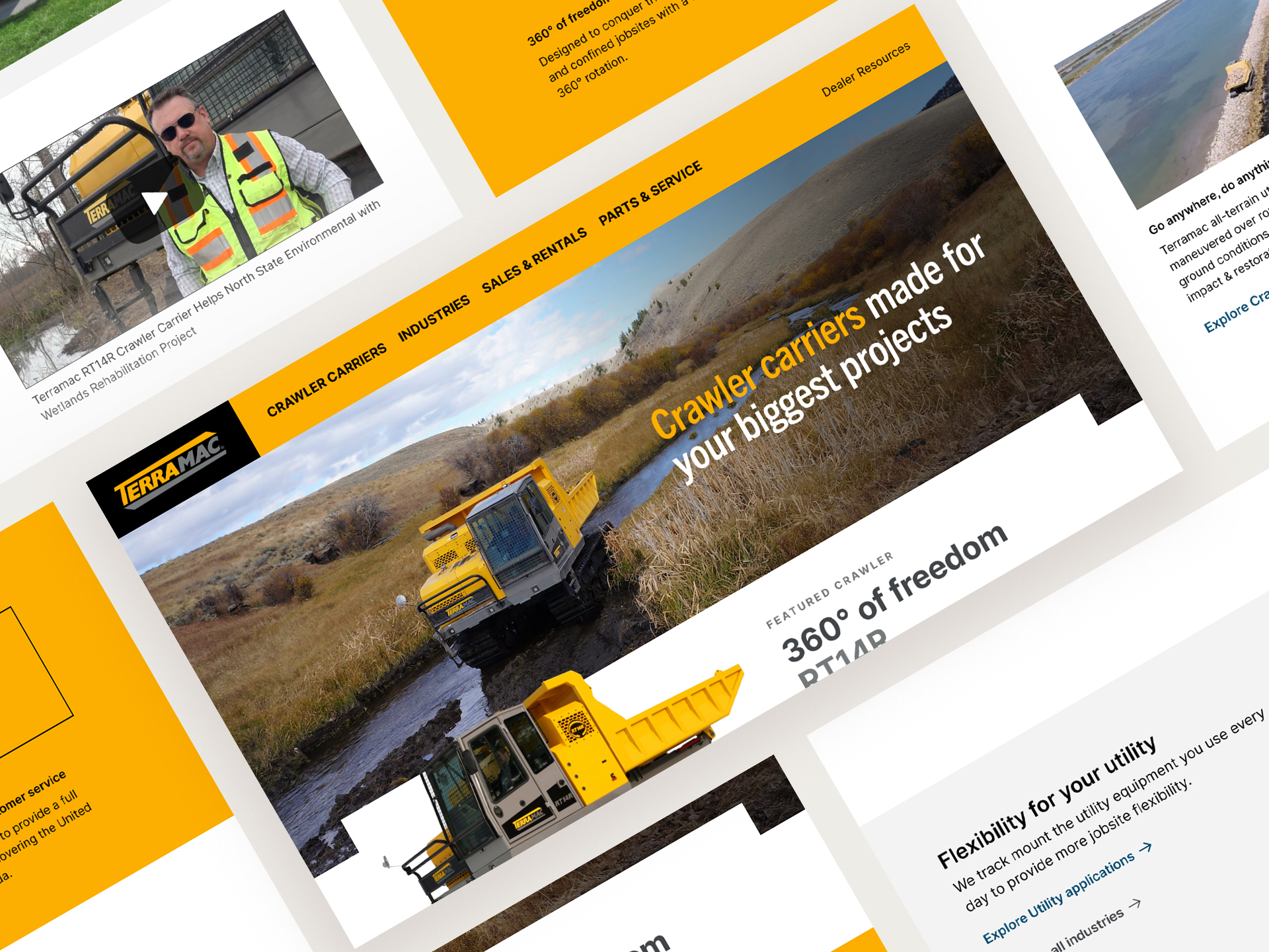 Terramac website